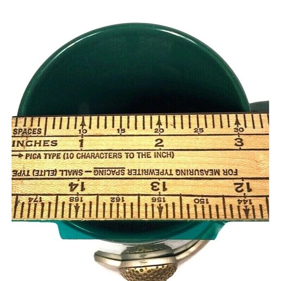 3-D Golf Theme Coffee Mug Cup Green with Aluminum Driver & ball St. Patrick Day - Picture 7 of 8